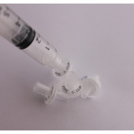 Filtres Seringue en PTFE Ø 13mm en 0,22µm (Boite de 100) Filtres Seringue en PTFE Ø 13mm en 0,22µm (Boite de 100)