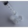 Filtres Seringue en PVDF + Pré-filtre 1µm en Fibre de verre Ø 13mm en 0,45µm (Boite de 100)
