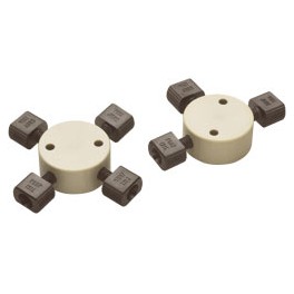 Croix hautre pression en PEEK pour tube de diam&egrave;tre ext&eacute;rieur de 1/16", 1/32" et 1/8" (complet avec raccords)