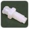 Adaptateur en ETFE naturel luer femelle vers 1/4-28 fond plat mâle
