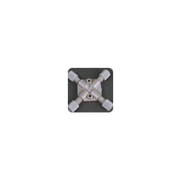 Croix pour tube OD 1/16" - plus petit ID 0,020" (0,50mm)) (inclus 4 ecrous : XP-235 avec les 4 ferrules : P-200) Croix pour tube OD 1/16" - plus petit ID 0,020" (0,50mm)) (inclus 4 ecrous : XP-235 avec les 4 ferrules : P-200)