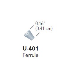 Ferrules standard haute pression pour tube de 1/16" OD (10 par boîte) Ferrules standard haute pression pour tube de 1/16" OD (10 par boîte)