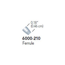 Ferrules haute pression type RHEODYNE pour tube de 1/16" OD (10 par boîte)