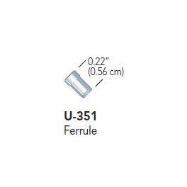 Ferrules haute pression type SSI pour tube de 1/16" OD (10 par boîte) Ferrules haute pression type SSI pour tube de 1/16" OD (10 par boîte)