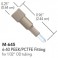 Ecrou + Ferrule one piece en PEEK naturel/PCTFE naturel pour tube OD 1/32" (10 par boîte)