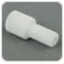 Ecrous Delrin blanc pour tube de 1/16" OD (inclus Ferrules P-200 ETFE bleu) (10 par boîte)