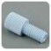 Ecrous Delrin bleu pour tube de 1/16" OD (inclus Ferrules P-200 ETFE bleu) (10 par boîte)
