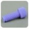 Ecrous longs ETFE bleu pour tube de 1/16" OD (inclus Ferrules P-200 ETFE bleu) (10 par boîte)
