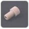 Ecrous courts PEEK naturel pour tube de 1/16" OD (inclus Ferrules P-200 ETFE bleu) (10 par boîte)