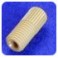 Ecrous courts PEEK naturel pour tube de 1/16" OD (inclus Ferrules P-200 ETFE bleu) (10 par boîte)