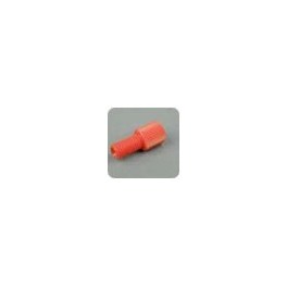 Ecrous Delrin rouge pour tube de 1/8" OD (inclus Ferrules P-300 ETFE jaune) (10 par boîte) Ecrous Delrin rouge pour tube de 1/8" OD (inclus Ferrules P-300 ETFE jaune) (10 par boîte)