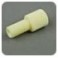 Ecrous Delrin crème pour tube de 1/8" OD (inclus Ferrules P-300 ETFE jaune) (10 par boîte)