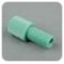 Ecrous Delrin vert pour tube de 1/8" OD (inclus Ferrules P-300 ETFE jaune) (10 par boîte)
