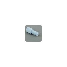 Ecrous Delrin bleu pour tube de 1/8" OD (inclus Ferrules P-300 ETFE jaune) (10 par boîte) Ecrous Delrin bleu pour tube de 1/8" OD (inclus Ferrules P-300 ETFE jaune) (10 par boîte)