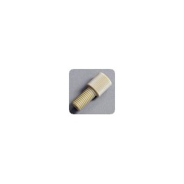 Ecrous PEEK naturel pour tube de 1/8" OD (inclus Ferrules P-300 ETFE jaune) (10 par boîte)