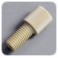 Ecrous PEEK naturel pour tube de 1/8" OD (inclus Ferrules P-300 ETFE jaune) (10 par boîte)