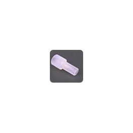 Ecrous PFA naturel pour tube de 1/8" OD (inclus Ferrules P-300 ETFE jaune) (10 par boîte)