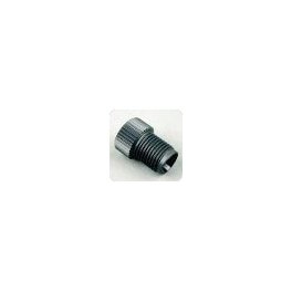 Ecrous PEEK noir de grand diamètre pour tube de 5/16" OD et ferrules ETFE naturel (10 par boîte)
