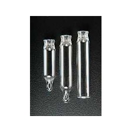 Flacon à clipper effilé en verre de 0.75 mL, 9 x 36mm, col 8mm (lot de 100) Flacon à clipper effilé en verre de 0.75 mL, 9 x 36mm, col 8mm (lot de 100)