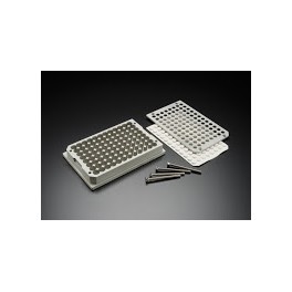Vis acier inox pour plaque de base aluminium 96 puits 1.0mL (lot de 4 pièces)