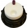 Bouchon de sécurité poubelle S60 avec 1 entrée (1/8" ou 1/16")+ 1 filetage pour cartouche de charbon actif