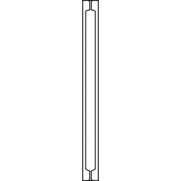 Liner SGE pour Agilent - Liner avec double restriction Split/Splitless Liner SGE pour Agilent - Liner avec double restriction Split/Splitless