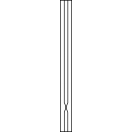 Liner SGE pour Agilent - Liner avec rétrecissement Splitless Liner SGE pour Agilent - Liner avec rétrecissement Splitless