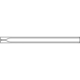 Liner SGE pour Shimadzu - Liner avec simple restriction Split/Splitless