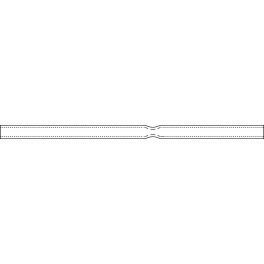 Liner SGE pour Shimadzu - Liner avec rétrecissement au milieu Split/Splitless