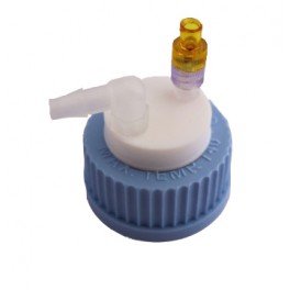 Bouchon de sécurité GL45 avec 1 leak (6-9 mm) + 1 soupape (Validité : 1 an) Bouchon de sécurité GL45 avec 1 leak (6-9 mm) + 1 soupape (Validité : 1 an)