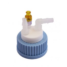 Bouchon de sécurité GL45 avec 2 leak (6-9 mm) + 1 soupape (Validité : 1 an) Bouchon de sécurité GL45 avec 2 leak (6-9 mm) + 1 soupape (Validité : 1 an)