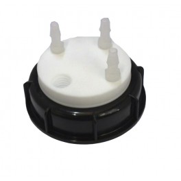 Bouchon de sécurité poubelle S90 avec 1 filetage pour cartouche de charbon actif + 3 leak (6-9mm) Bouchon de sécurité poubelle S90 avec 1 filetage pour cartouche de charbon actif + 3 leak (6-9mm)