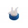 Bouchon pour bidon gain de place avec 1 filetage pour cartouche de charbon actif + 4 leak (6-9mm)
