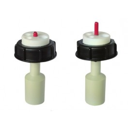 Bouchon avec indicateur de niveau pour col 60 + 1 filetage pour cartouche de charbon actif