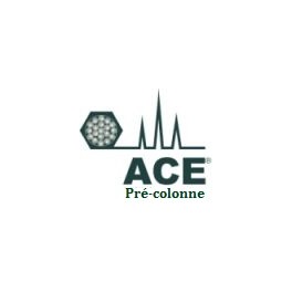 Pré-colonne pour colonne HPLC ACE CN de 3µm en 2,1mm (300Å) (lot de 5) Pré-colonne pour colonne HPLC ACE CN de 3µm en 2,1mm (300Å) (lot de 5)